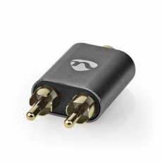 ProfiGold 2x RCA naar 3.5 mm Audio Adapter ProfiGold 2x RCA Male naar 3.5 mm Female Audio Adapter