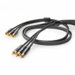 ProfiGold 3× RCA naar 3× RCA Composiet Videokabe ProfiGold 3× RCA naar 3× RCA Composiet Videokabel | 2.00 m