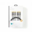ProfiGold 3× RCA naar 3× RCA Composiet Videokabe ProfiGold 3× RCA naar 3× RCA Composiet Videokabel | 2.00 m