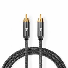 ProfiGold Mono Subwoofer Kabel ProfiGold Mono Subwoofer Kabel 1× RCA Male naar 1× RCA Male | 5.00 m