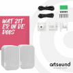 ArtSound UNI40 Wit ArtSound UNI40 Wit