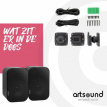 ArtSound UNI40 Zwart ArtSound UNI40 Zwart