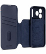Donkerblauw Decoded Leren Hoesje met Afneembare Wallet voor iPhone 18 Pro