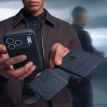 Donkerblauw Decoded Leren Hoesje met Afneembare Wallet voor iPhone 18 Pro