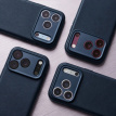 Donkerblauw Decoded Leren Hoesje met Afneembare Wallet voor iPhone 18 Pro