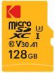 EKMSDM128GXC10HPRK Kodak 128GB microSDXC U3