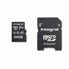 Integral microSDXC V30 – 100 MB/s Incl. SD-adapter