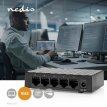 Nedis 5-Poorts Gigabit Netwerk-Switch 5-Poorts Gigabit Netwerk-Switch