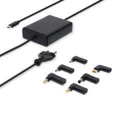 Nedis 65W GaN Notebook-Adapter USB-C + 6 tips Nedis 65W GaN Notebook-Adapter USB-C + 6 tips