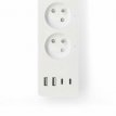 Nedis Smart Powerstrip 4× Plug + 2× USB-A + 2× Nedis Smart Powerstrip 4× Plug + 2× USB-A + 2× USB-C | 3680 W