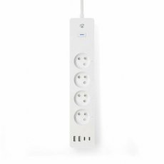 Nedis Smart Powerstrip 4× Plug + 2× USB-A + 2× Nedis Smart Powerstrip 4× Plug + 2× USB-A + 2× USB-C | 3680 W