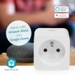 Nedis Wi-Fi Slimme Stekker met Energymeter 3680 W Nedis Wi-Fi Slimme Stekker met Energymeter | 3680 W