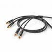 ProfiGold 2× RCA naar 2× RCA Audiokabel | 2.00 m ProfiGold Stereo 2× RCA naar 2× RCA Audio Kabel | 2.00 m