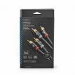 ProfiGold 2× RCA naar 2× RCA Audiokabel | 2.00 m ProfiGold Stereo 2× RCA naar 2× RCA Audio Kabel | 2.00 m
