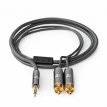 Profigold 3.5 mm naar 2x RCA Audio Kabel | 5.00 m Profigold 3.5 mm Jack naar 2x RCA Audio Kabel | 5.00 m
