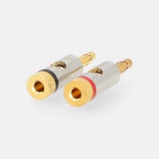 Profigold Banaanplug Luidspreker Connector Verguld Profigold Banaanplug Luidspreker Connector Verguld
