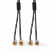 ProfiGold Stereo 2× RCA naar 2× RCA Audio Kabel Profigold Stereo 2× RCA naar 2× RCA Audio Kabel