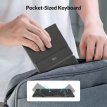Rii RK809 Pro Rii RK809 Pro opvouwbaar BT toetsenbord met touchpad