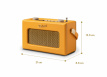 Roberts Revival Uno BT Sunburst Yellow Roberts Revival Uno BT Sunburst Yellow