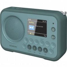 Sangean DPR-76BT Licht Blauw Sangean DPR-76BT Licht Blauw