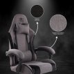Spirit of Gamer ARENA Dark Grey – Gaming Stoel Spirit of Gamer ARENA Dark Grey – Stoffen Gaming Stoel