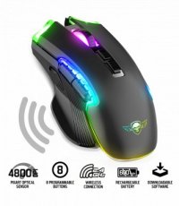 Spirit of Gamer ELITE-M70RF - Draadloos - 4800 DPI - RGB