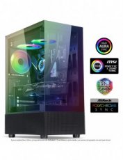 Spirit of Gamer SPECTRA – ATX – 3x120mm ARGB – Zwart