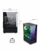 Spirit of Gamer SPECTRA Zwart Spirit of Gamer SPECTRA – ATX – 3x120mm ARGB – Zwart