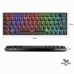 Spirit of Gamer Xpert-K200 zwart Spirit of Gamer Xpert-K200 Draadloos Mechanisch RGB zwart