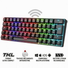 Spirit of Gamer Xpert-K200 zwart Spirit of Gamer Xpert-K200 Draadloos Mechanisch RGB zwart