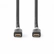 Nedis USB-C naar USB-C kabel 2,0m (100W) Nedis USB-C naar USB-C kabel 2,0m (100W)