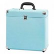 Victrola Vinyl Record Storage Case Turquoise Victrola Vinyl Record Storage Case Turquoise