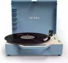 Victrola Suitcase Record Player     VSC-725SB